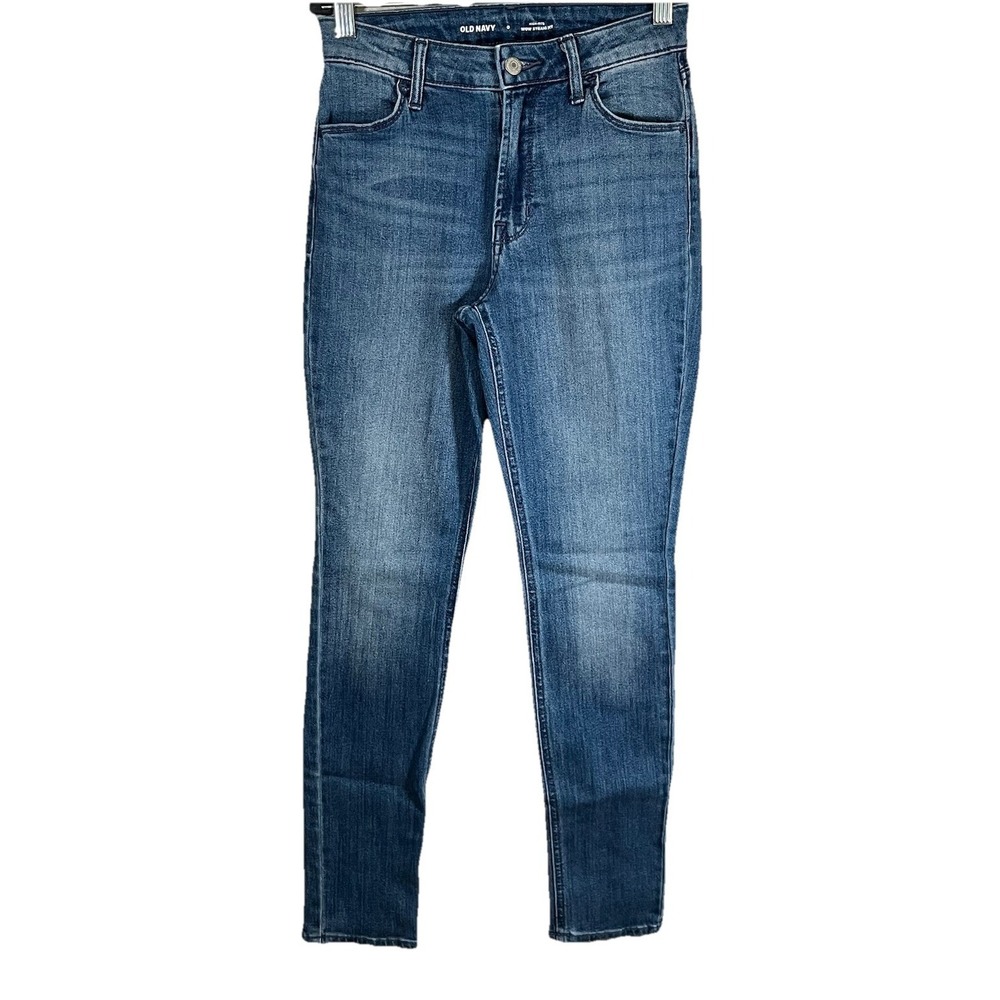 Old Navy High-Rise WOW Straight Jeans Women's‎ Size 0 Medium Wash Blue